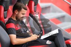 DFB-Pokal; FC Ingolstadt 04 - 1. FC Kaiserslautern; Co-Trainer Fabian Reichler (FCI)