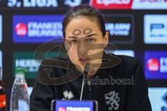 3. Liga; FC Ingolstadt 04 - VfL Osnabrück; Pressekonferenz Interview Cheftrainerin Sabrina Wittmann (FCI)