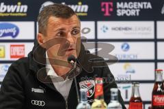 3. Liga; FC Viktoria Köln - FC Ingolstadt 04; Pressekonferenz Interview Cheftrainer Michael Köllner (FCI)