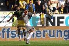 3. Liga - Saison 2024/25 - Alemannia Aachen - FC Ingolstadt 04  - Marcel Costly (Nr.22 - FCI) - Sasa Strujic (Nr.5 - Alemannia Aachen) - Foto: Meyer Jürgen