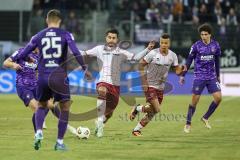 3. Liga; Erzgebirge Aue - FC Ingolstadt 04; Fredrik Carlsen (8, FCI) Marcel Costly (22, FCI) Fabisch Jonah (20 Aue) Zobel Tristan (25 Aue)