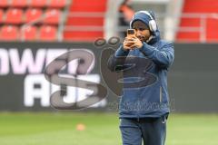 3. Liga; FC Ingolstadt 04 - TSG Hoffenheim II; vor dem Spiel El-Jindaoui Nader (30 TSG)