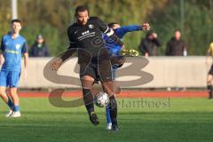 Bezirksliga - Saison 2024/25- FC Fatih Ingolstadt - SVN München - David Meier (Nr.14 - FC Fatih) - Enes Kiran blau München - Foto: Meyer Jürgen