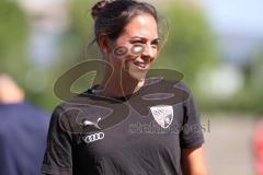 A - Junioren Bundesliga -  Saison 2023/2024 - FC Ingolstadt 04 - FSV Mainz 05 - Sabrina Wittmann Trainerin FC Ingolstadt 04 - Foto: Meyer Jürgen