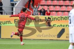 3. Liga; FC Ingolstadt 04 - SSV Ulm; Tor Jubel Treffer 3.1 Davide Sekulovic (33, FCI)