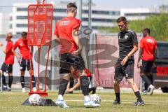 Bayernliga Süd - Saison 2022/2023 - FC Ingolstadt 04 II -  Trainingsauftakt - Käs Alexander Trainer FCI - Foto: Meyer Jürgen