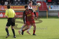 Kreisliga - Saison 2024/25- SV Kasing - TSV Hohenwart - Nico Prause weiss Hohenwart - Raphael Reichenberger rot Kasing - Foto: Meyer Jürgen