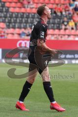 3.Liga - Saison 2023/2024 - FC Ingolstadt 04 -  1. FC Saarbrücken - Jannik Mause (Nr.7 - FCI) - ärgert sich - Foto: Meyer Jürgen