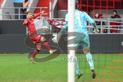 3. Liga; FC Ingolstadt 04 - TSV Havelse; Yann Sturm (7, FCI) Torwart Opitz Tom (1 TSV)