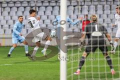 Toto-Pokal 2024; TürkGücü München - FC Ingolstadt 04; Deniz Zeitler (38, FCI) Torchance verpasst Torwart Schmid, Julius (1 TGM)