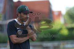 Testspiel - Saison 2025/26 - SV Manching - TSV Gaimersheim - Cheftrainer Cüneyt Köz (SV Manching) - XXXXX - Foto: Meyer Jürgen