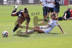 2. Bundesliga Frauen - Saison 2024/25 - FC Ingolstadt 04 Frauen - SCR Altach - Magdalena Schwarz (Nr.23 - FCI Frauen) - Albrecht Selina weiss Altach - Foto: Meyer Jürgen