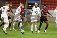 3. Liga; FC Ingolstadt 04 - Preußen Münster; Bryang Kayo (48, FCI) Preißinger Rico (21 PM) Böckle Benjamin (3 PM) Wegkamp Gerrit (25 PM)