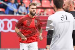 3. Liga; FC Ingolstadt 04 - SpVgg Unterhaching; vor dem Spiel Yannick Deichmann (20, FCI)