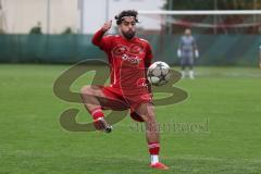 Kreisklasse - Saison 2025/26- Türk SV Ingolstadt - SV Lippertshofen - Daniel Drotleff rot Türkisch  - XXXXX - Foto: Meyer Jürgen
