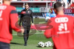 3. Liga; FC Ingolstadt 04 - FC Hansa Rostock; Co-Trainer Fabian Reichler (FCI)