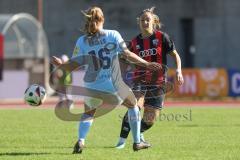 2. Bundesliga Frauen - Saison 2024/25 - FC Ingolstadt 04 Frauen - SG 99 Andernach - Ivana Slipcevic (Nr.8 - FCI Frauen) - Engels Karla blau Andernach - Foto: Meyer Jürgen