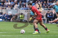 3. Liga; 1. FC Saarbrücken - FC Ingolstadt 04; Zweikampf Kampf um den Ball Ognjen Drakulic (30, FCI) Civeja Tim (23 FCS)