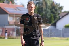 A-Junioren Bundesliga  - Saison 2024/25 - A-Junioren - FC Ingolstadt 04 - SSV Ulm - Wilko Bauer Trainer FCI beim warm machen - XXXXX - Foto: Meyer Jürgen