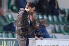 Landesliga - Saison 2025/26 - SV Manching - TSV Schwabmünchen - Cheftrainer Cüneyt Köz (SV Manching) - XXXXX - Foto: Meyer Jürgen