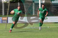 Bezirksliga - Saison 2024/25 - SV Manching - TSV Jetzendorf -Der 3:3 Ausgleichstreffer durch Marcel Posselt (Nr.19 - SV Manching) - jubel - XXXXX - Foto: Meyer Jürgen