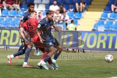 3. Liga - Saison 2025/26 - TSG Hoffenheim II - FC Ingolstadt 04  - Jonas Scholz (Nr.15 - FCI) schiesst den 0:1 Führungstreffer - jubel  - XXXXX - Foto: Meyer Jürgen