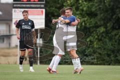 Kreisklasse - Saison 2026/27 - TSV Etting - SV Sandersdorf - Der 1:0 Führungstreffer durch Michael Belousow weiss Etting - jubel -  - XXXXX - Foto: Meyer Jürgen