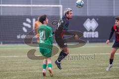 Bayernliga Nord - Saison 2024/25 - FC Ingolstadt 04 II - VFB Eichstätt - Massimo Agostinelli (Nr.15 - FCI U21) - Nik Leipold grün Eichstätt - Foto: Meyer Jürgen