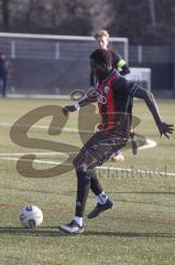 *** A-Junioren Bundesliga  - Saison 2025/26 - FC Ingolstadt 04 - SpVgg Greuther Fürth - Oladosu Omotolani schwarz FCI - XXXXX - Foto: Meyer Jürgen