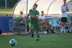 Bezirksliga - Saison 2025/26 - FC Gerolfing - TSV Rohrbach - Lukas Achhammer (Nr.9 - FC Gerolfing) - Foto: Meyer Jürgen
