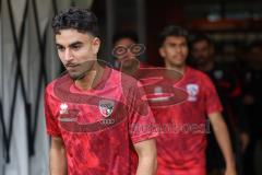 3. Liga; FC Ingolstadt 04 - SSV Jahn Regensburg; vor dem Spiel Berkay Öztürk (39 FCI)