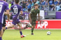3. Liga; Erzgebirge Aue - FC Ingolstadt 04; Elias Decker (3, FCI) Pepic Mirnes (10 Aue)