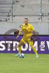 3. Liga; Erzgebirge Aue - FC Ingolstadt 04; Torwart Marius Funk (1, FCI)