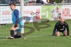 Bezirksliga - Saison 2024/25 - FC Gerolfing - TSV Gaimersheim - Torchance für Semih Coklar (Nr.54 - TSV Gaimersheim) - Torwart Michael Oblinger (Nr.1 - FC Gerolfing) - Foto: Meyer Jürgen