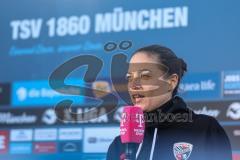 3. Liga; TSV 1860 München - FC Ingolstadt 04; Interview Cheftrainerin Sabrina Wittmann (FCI)