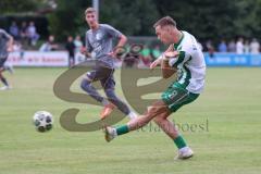 Landesliga - Saison 2025/26 - SV Manching - FC Stätzling - Fabian  Neumayer (Nr.9 - SV Manching) - XXXXX - Foto: Meyer Jürgen