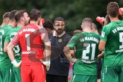 Toto-Pokal; SV Manching - FC Ingolstadt 04; Trainer SVM Serkan Demir
