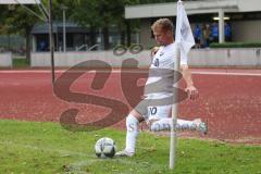 Kreisklasse -  Saison 2023/2024 - TSV Ingolstadt Nord - TSV Großmehring - Benedikt Huber weiss Großmehring beim Eckball - Foto: Meyer Jürgen