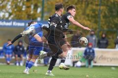 Bezirksliga - Saison 2025/26 - TSV Ober./Unterhaunstadt -  TSV Gaimersheim - Nico von Swiontek Brzezinski (Nr.17 - TSV Gaimersheim) - Dogan Tiryaki blau Ober/Unterh.stadt - Foto: Meyer Jürgen