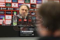 3.Liga - Saison 2022/2023 - FC Ingolstadt 04 -  - Pressekonferenz - Geschäftsführer Sport und Kommunikation Dietmar Beiersdorfer (FCI) -  - Foto: Meyer Jürgen