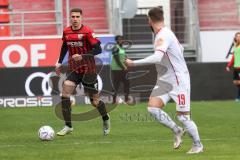 3. Liga; FC Ingolstadt 04 - Rot-Weiss Essen; Nikola Stevanovic (15, FCI) Niemeyer Michel ( RWE)