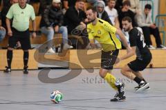 Lotto Bayern Hallencup - Lindenkreuzhalle Saison 2024/25 - FC Hitzhofen - DJK München - Maik Wnendt gelb Hitzhofen - XXXXX - Foto: Meyer Jürgen