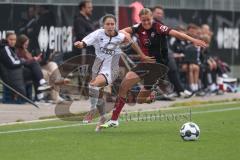 DFB Pokal - Frauen - Saison 2025/26 - FC Ingolstadt 04 Frauen - 1. FC Nürnberg - Annika Kömm (Nr.26 - FC Ingolstadt Frauen I) - Svenson Klara rot Nürnberg - Foto: Meyer Jürgen