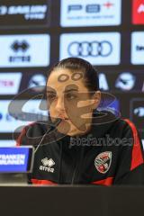 3. Liga; FC Ingolstadt 04 - SC Verl; Pressekonferenz Interview Cheftrainerin Sabrina Wittmann (FCI)