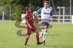 Kreisliga- Saison 2024/25- TSV Etting - TSV Altmannstein-  - Christoph Maier rot Altmannstein  - Daniel Weber weiss Etting - Foto: Meyer Jürgen