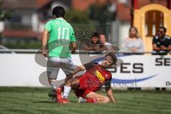 Kreisliga- Saison Saison 2026/27 -  Muhammedcan Tural grün Fatih - Christoph Noll rot KasingFoto: Meyer Jürgen