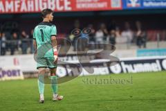 Toto-Pokal; SV Wacker Burghausen - FC Ingolstadt 04; Torwart Markus Ponath (1, FCI)