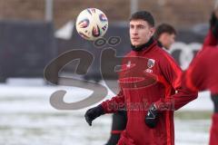 3. Liga - Saison 2025/26 - FC Ingolstadt 04 - Trainingsauftakt nach der Winterpause - Georgios Antzoulas (Nr.6 - FCI) - XXXXX - Foto: Meyer Jürgen