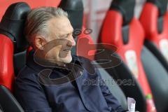 3. Liga; FC Ingolstadt 04 - 1. FC Saarbrücken; vor dem Spiel Geschäftsführers Dietmar Beiersdorfer (FCI Sport Kommunikation)