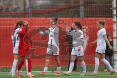 2. Bundesliga Frauen - Saison 2024/25 - FC Ingolstadt 04 Frauen - FC Bayern München -  Der 3:0 Führungstreffer durch - Emma Kusch (Nr.9 - FCI Frauen) - jubel - - XXXXX - Foto: Meyer Jürgen